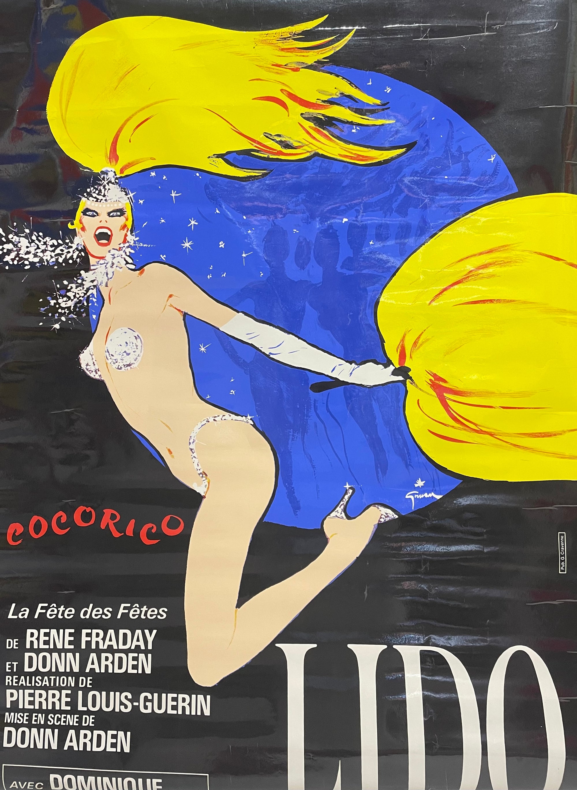 Lido Paris by René Gruau