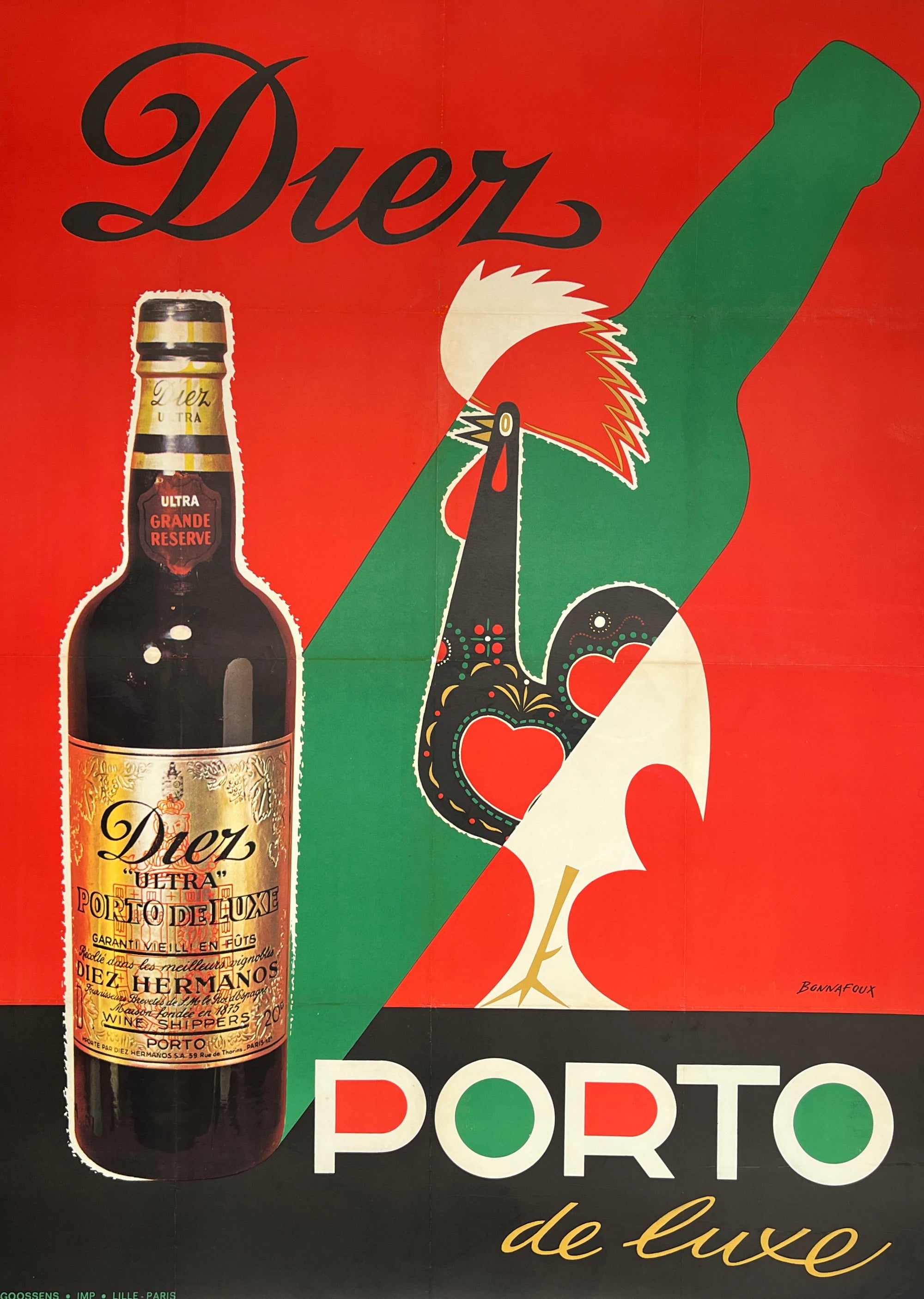 Porto de Luxe Vintage Poster