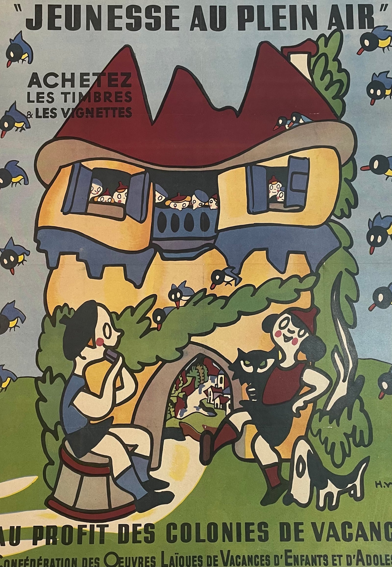 Jeunesse Au Plein Air by Henri Monier