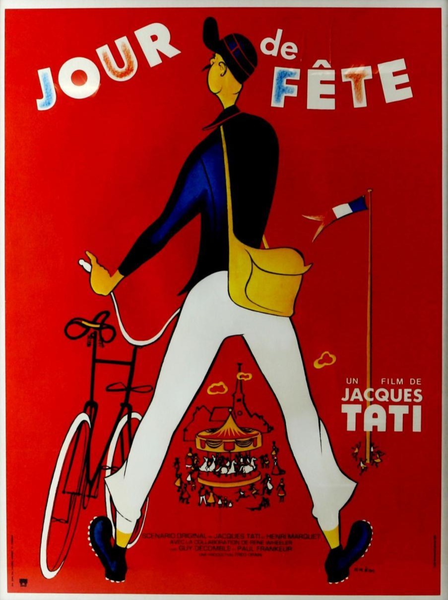 'Jour de Fete' Tati film poster