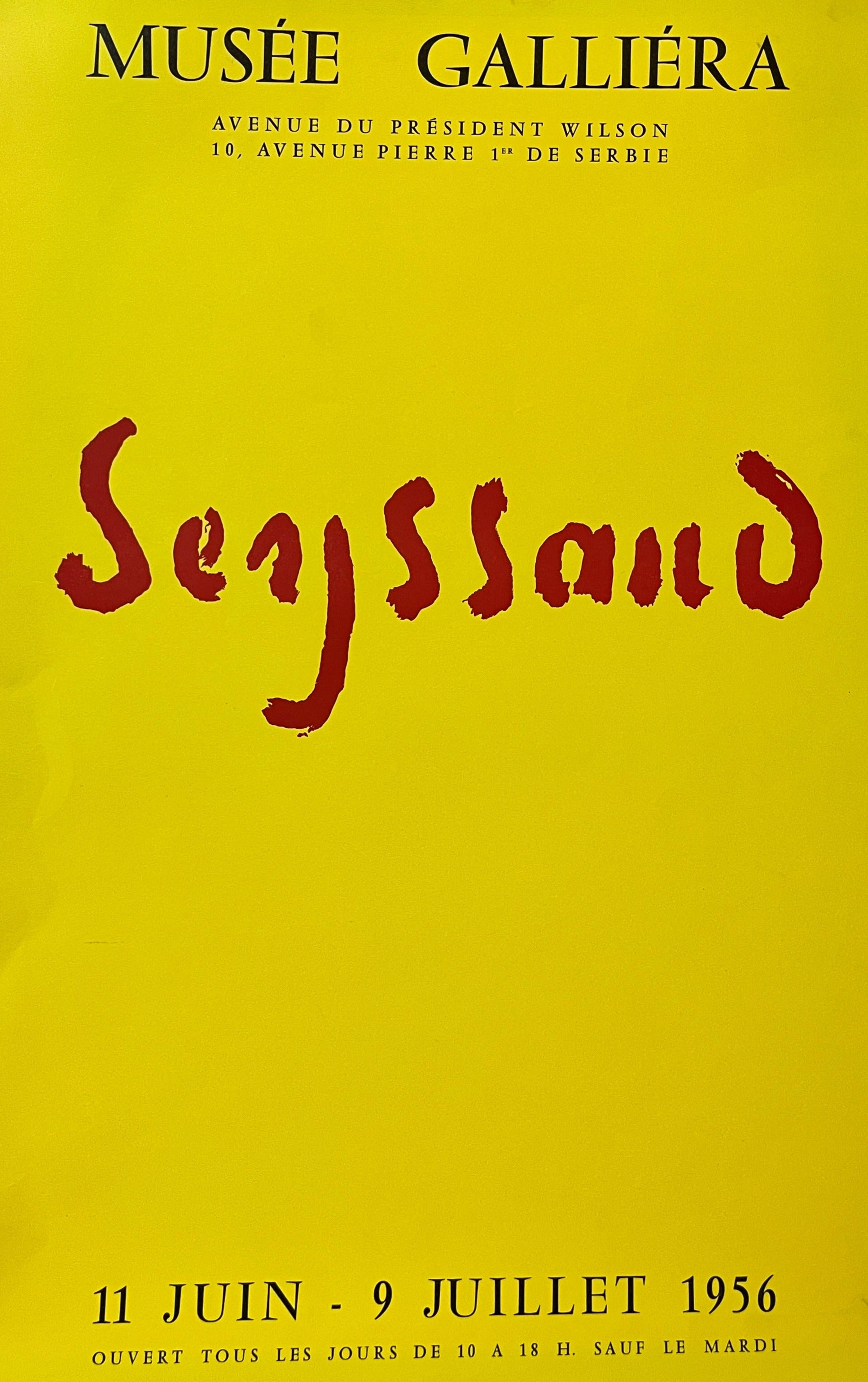 Seyssand Vintage Poster