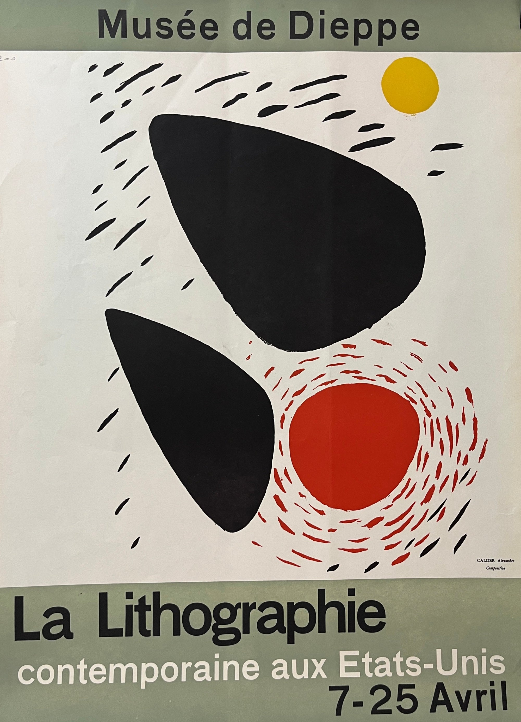 Musee de Dieppe La Lithographie by Calder