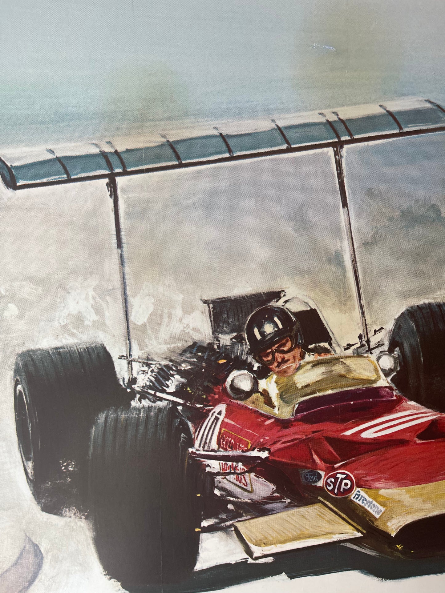 Lotus 49 Formula One Racing Car Graham Hill F1 by Yves Thos