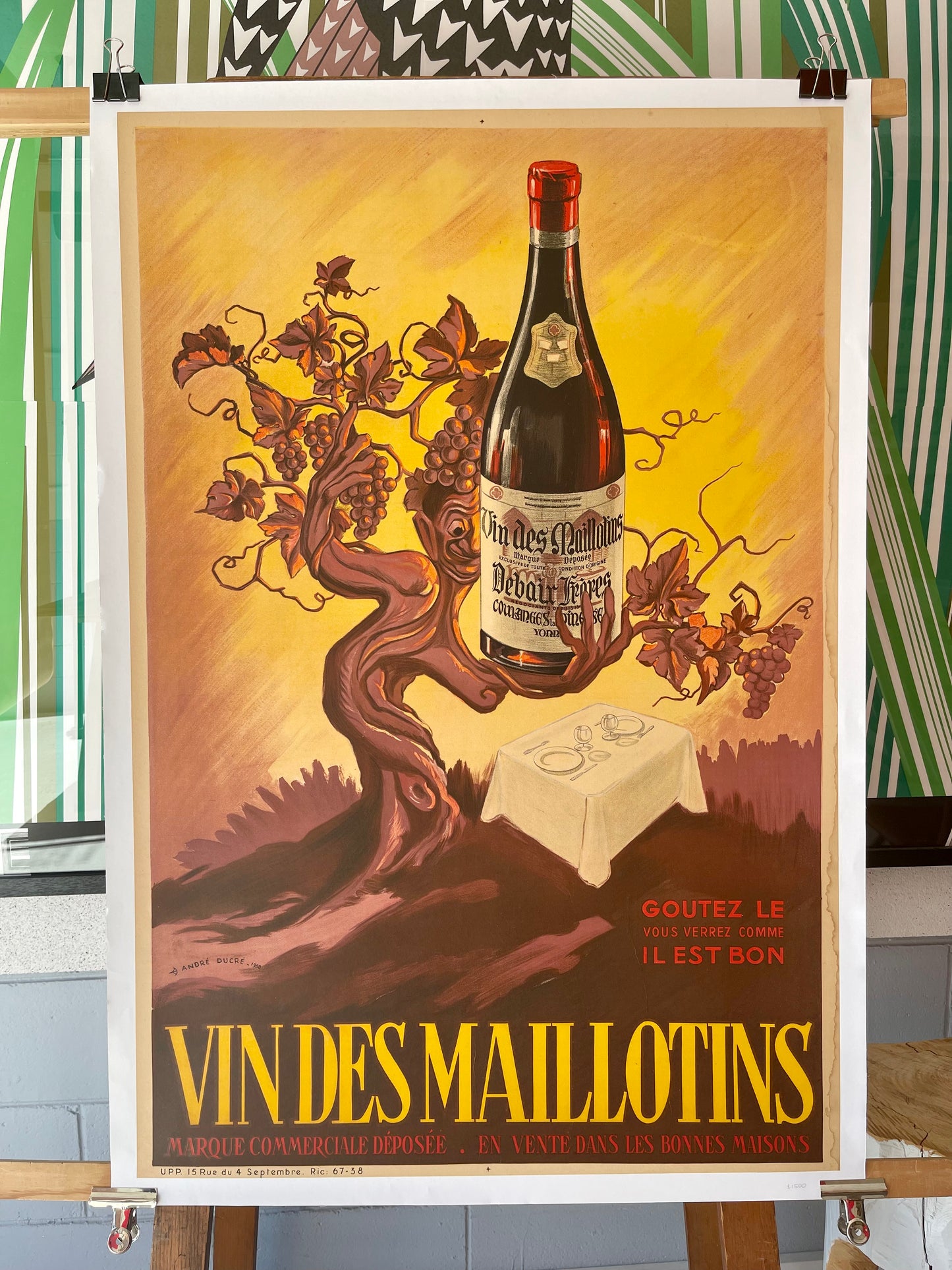 Vin de Maillotins by Andre Ducre