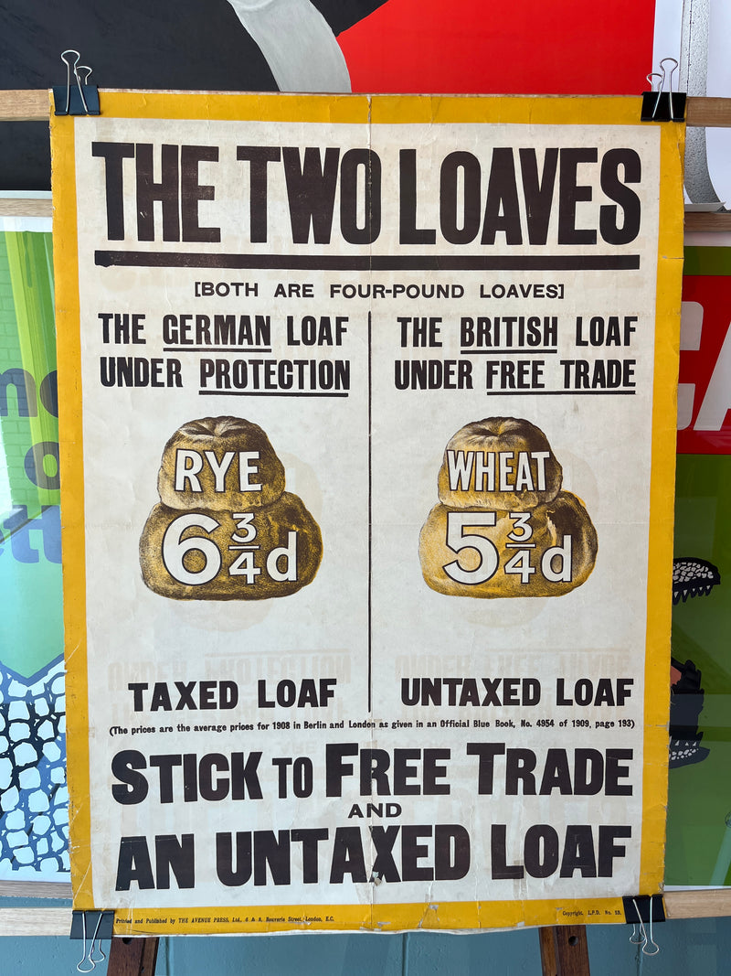 Two Loaves - British Government Poster