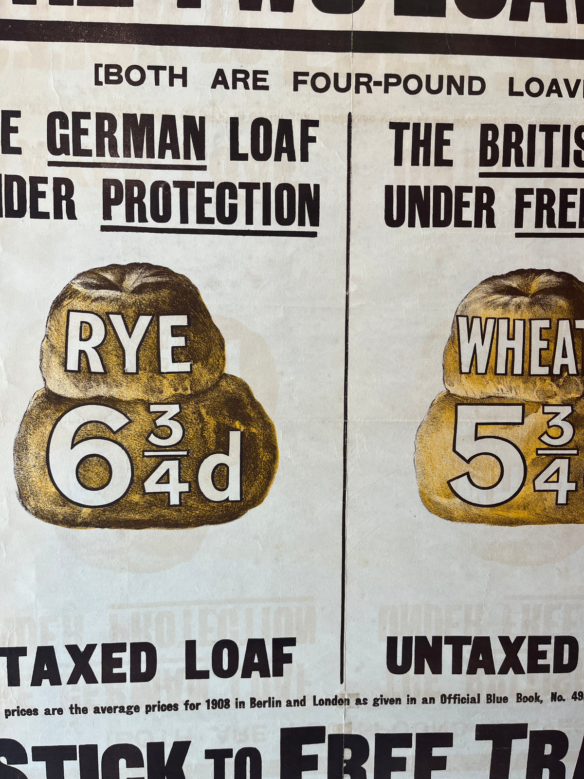 Two Loaves - British Government Poster
