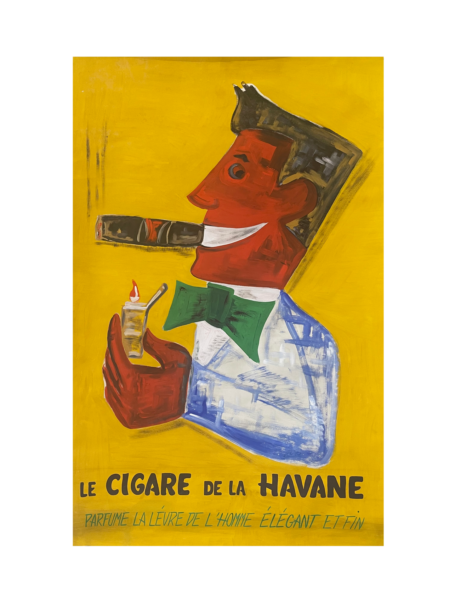 Le Cigare de la Havane by E. Poile