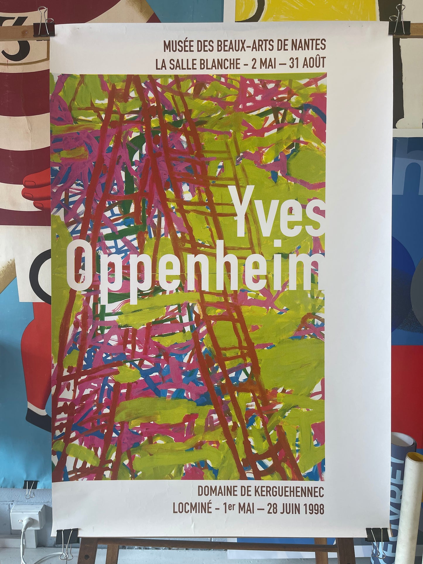 Yves Oppenheim Exhibition Poster
