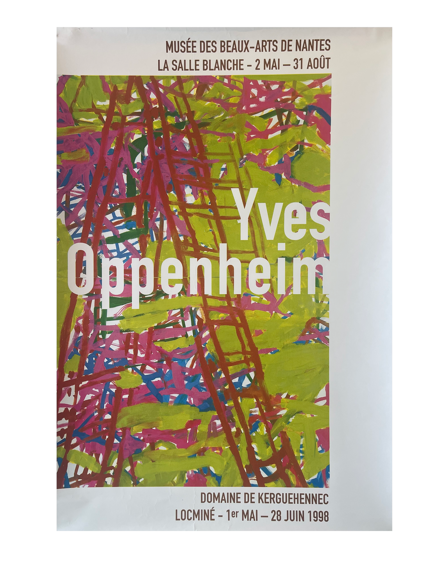 Yves Oppenheim Exhibition Poster