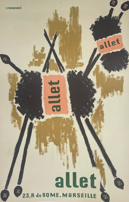 Allet Vintage Poster