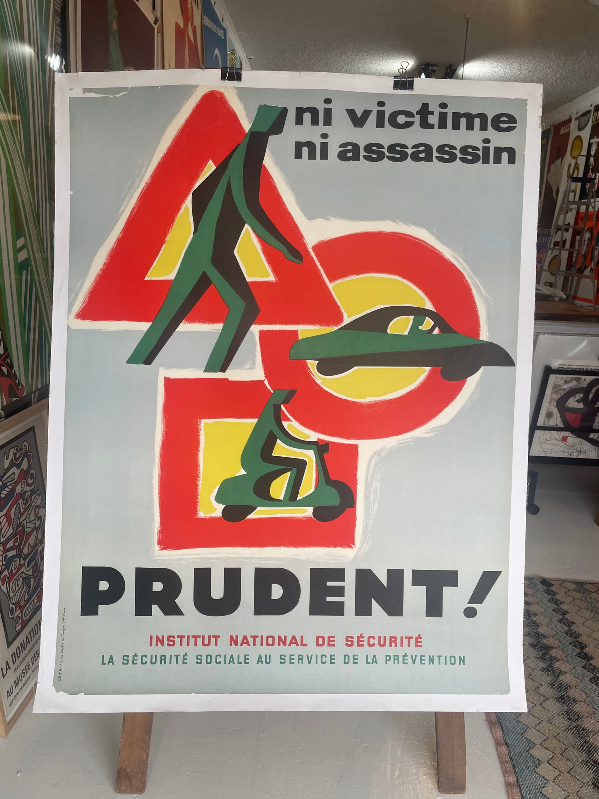 Prudent Vintage Poster