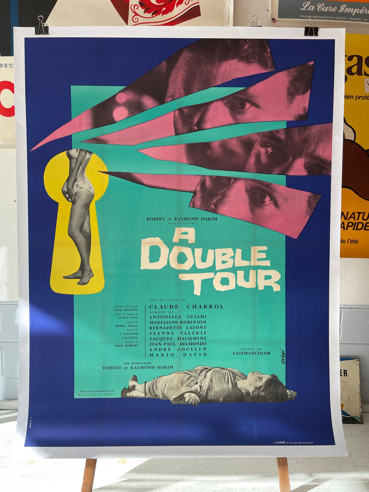 A Double Tour Original Erotic Film Poster