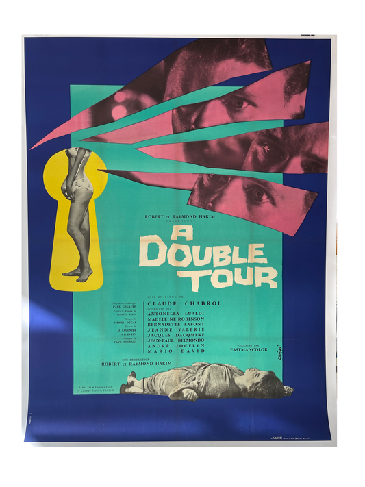 A Double Tour Original Erotic Film Poster