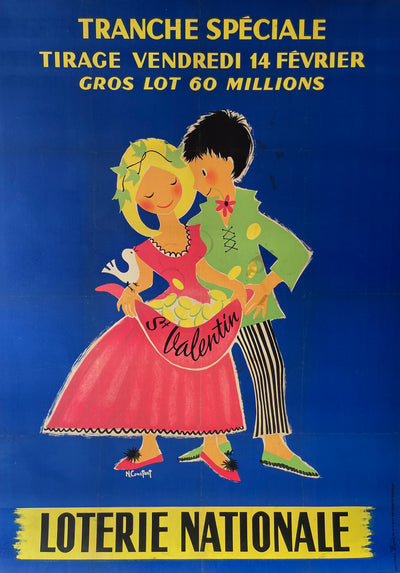 Loterie Nationale, St. Valentin by N. Constant