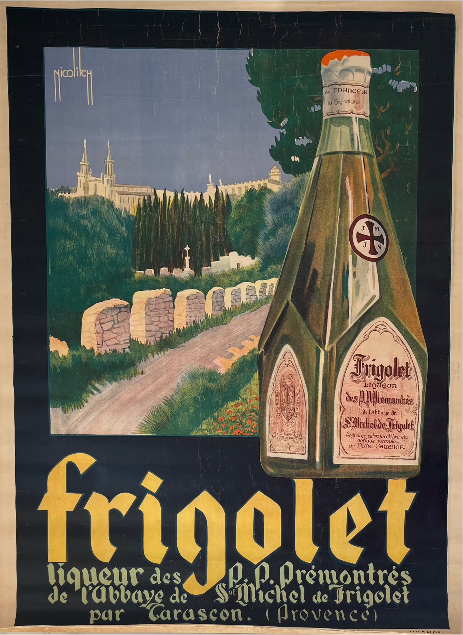 Frigolet Honey Liqueur by Nicolitch