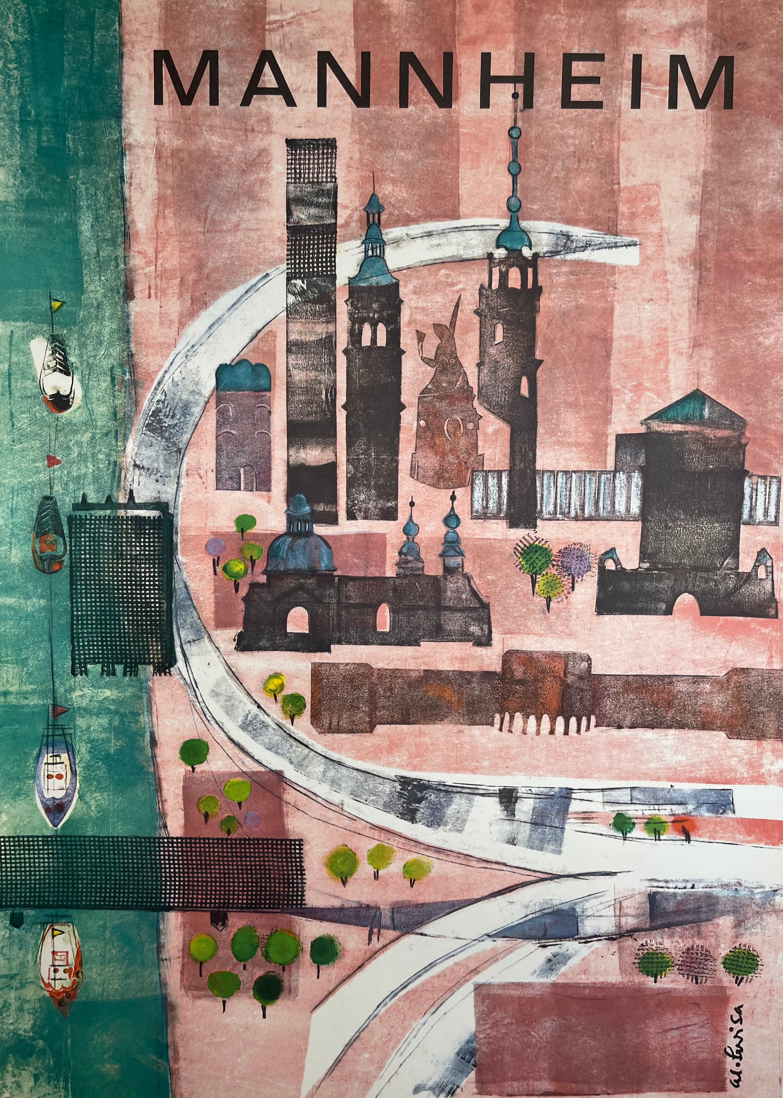 Mannheim University City by Luisa