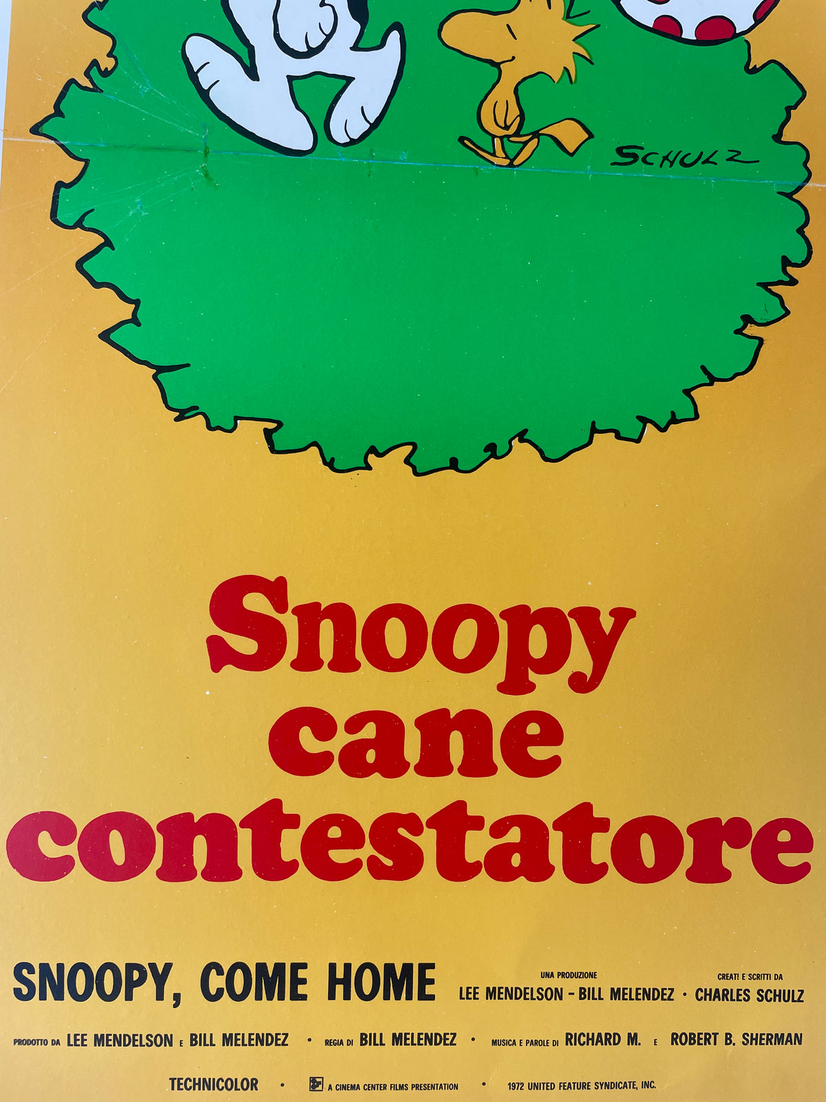 Snoopy Cane Contestatore by Schulz