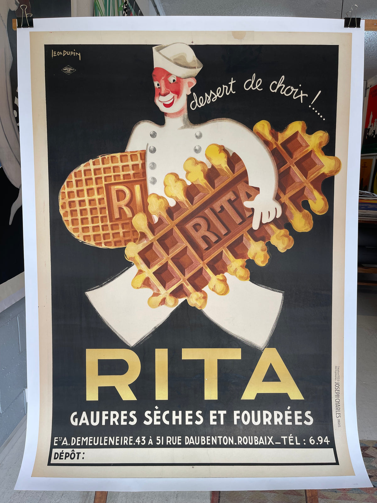 Rita Waffle by Leon Dupin