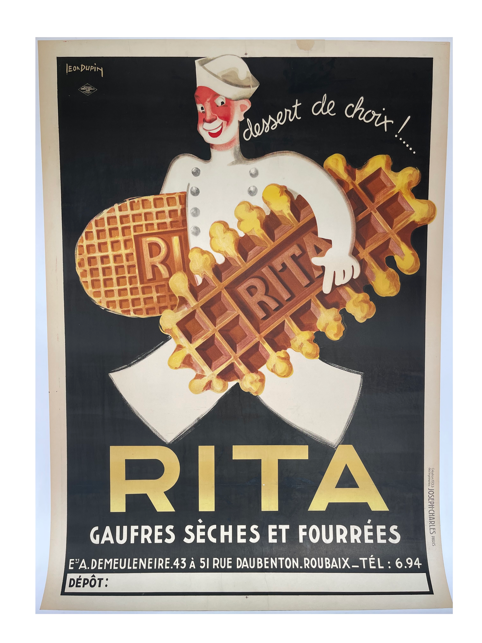 Rita Waffle by Leon Dupin