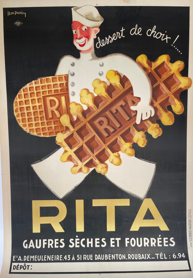 Rita Waffle by Leon Dupin