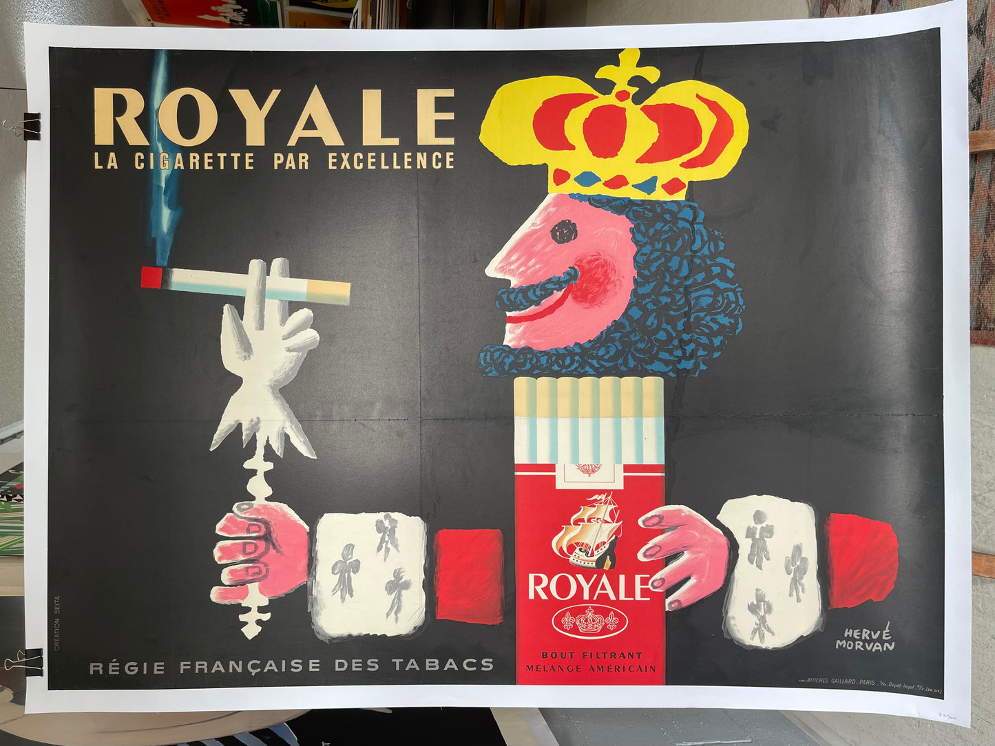 Royale Cigarette Advertisement by Herve Morvan
