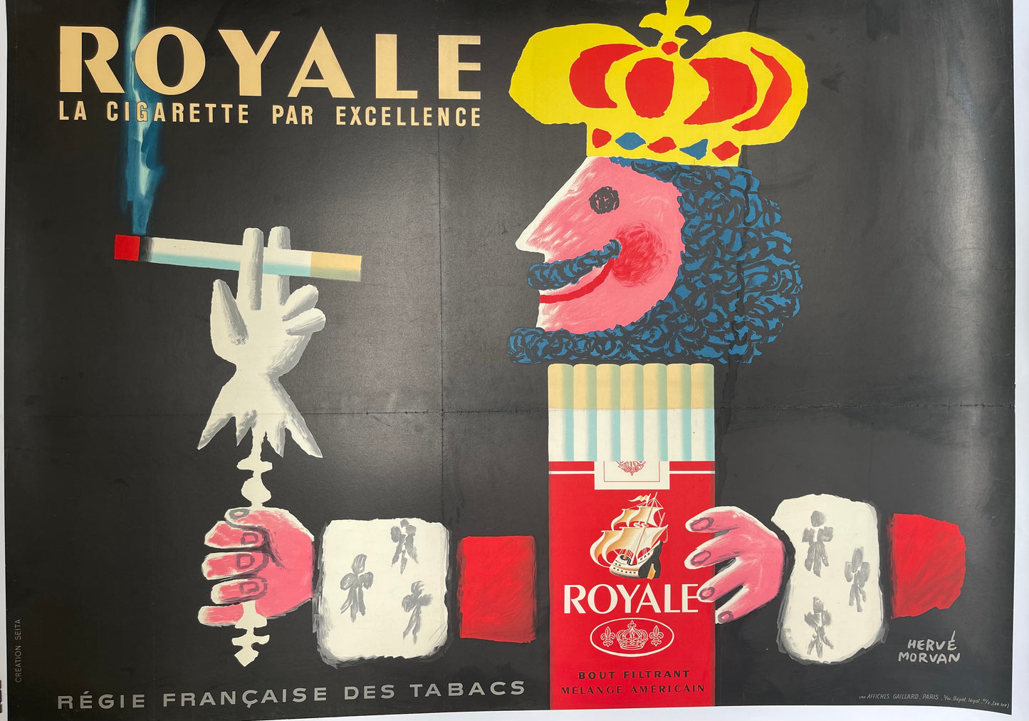 Royale Cigarette Advertisement by Herve Morvan