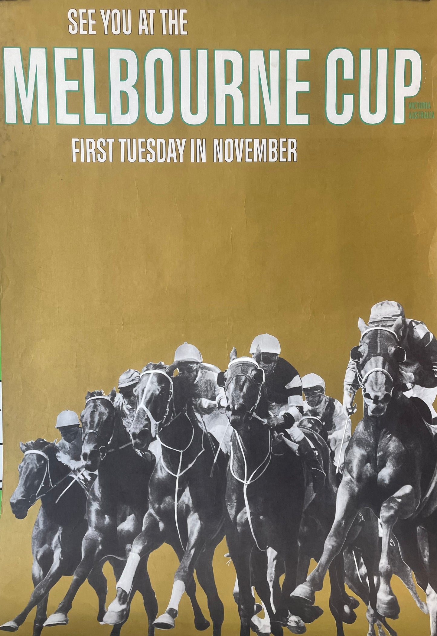 See You At The Melbourne Cup Gold