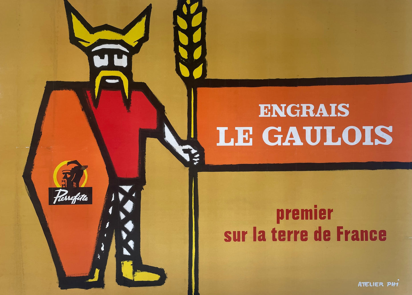 Engrais Le Gaulois by Atelier Phi