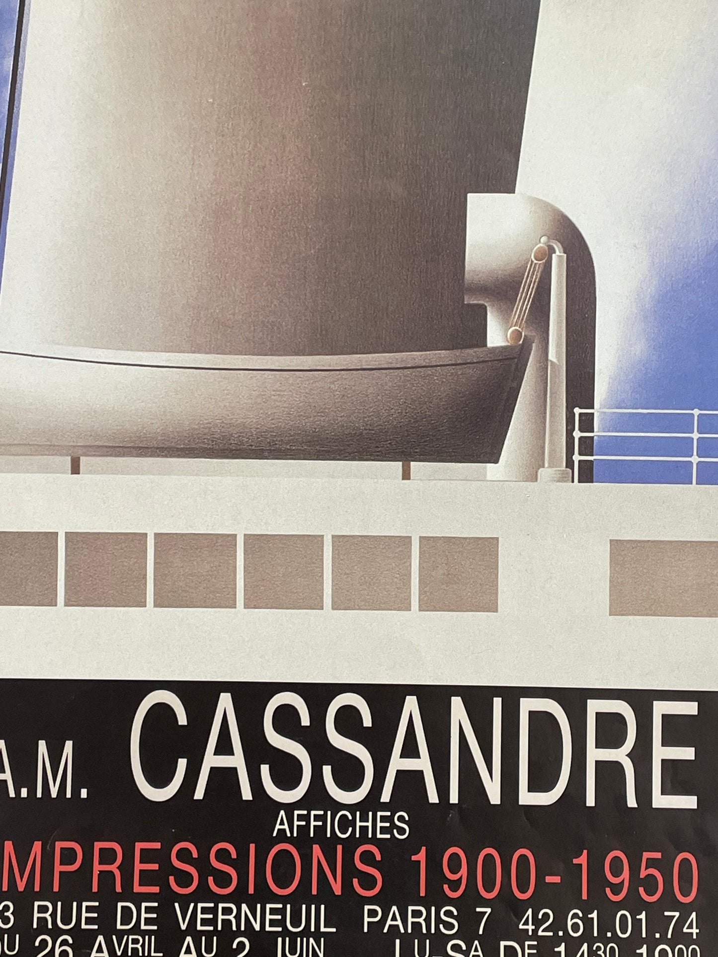 Cassandre Vintage Poster