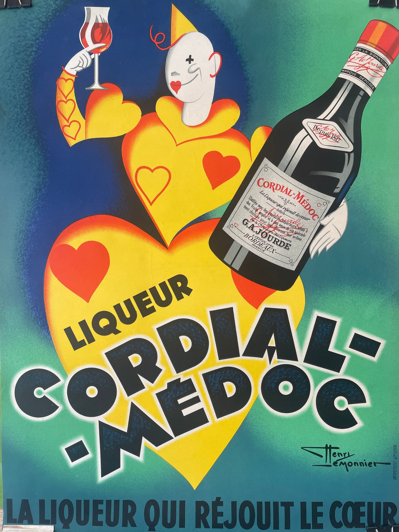 Liqueur Cordial-Médoc by Henri Le Monnier