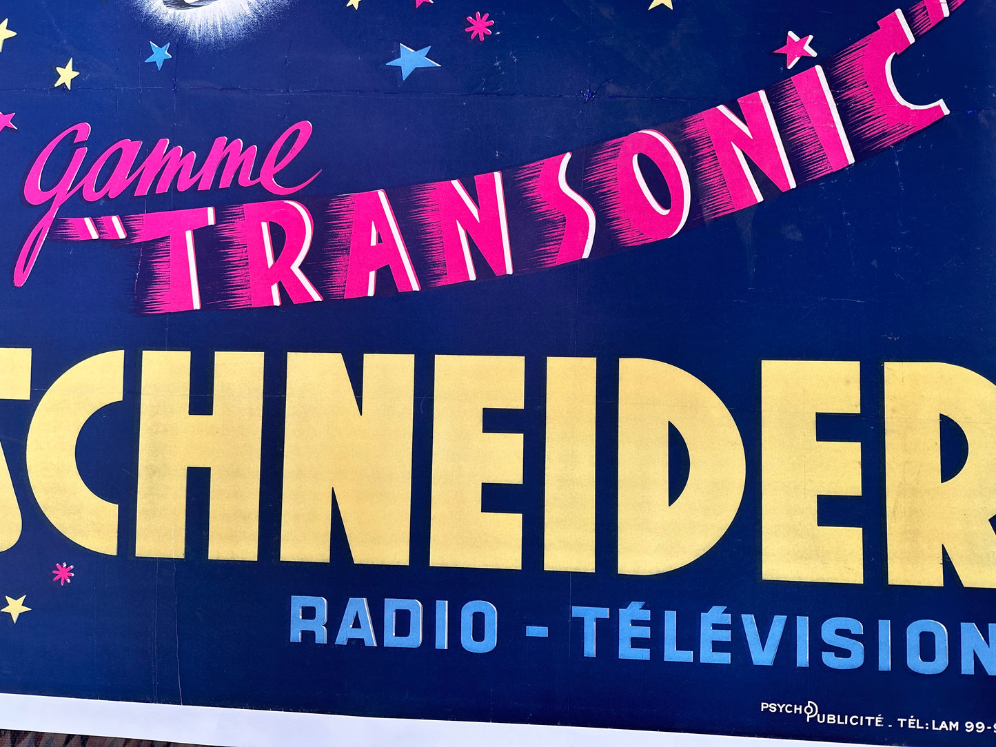 Schneider Gamme "Transonic" Advertisement by Muckens Tourot
