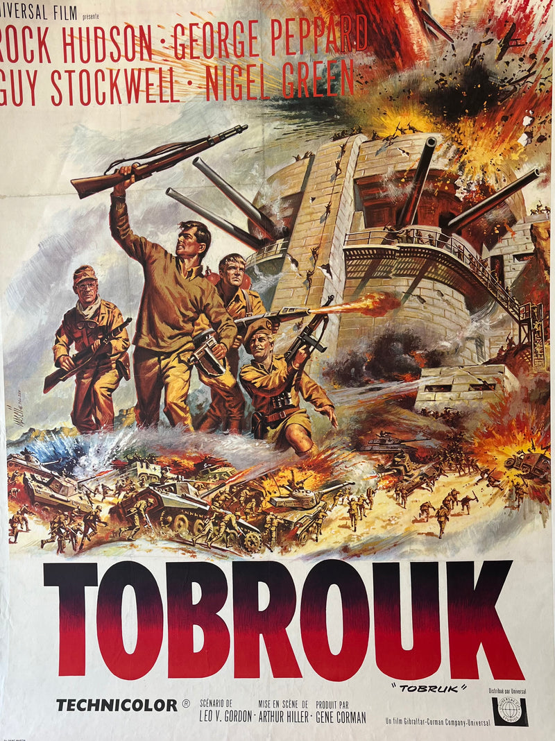 Tobrouk by Universal Film Poster