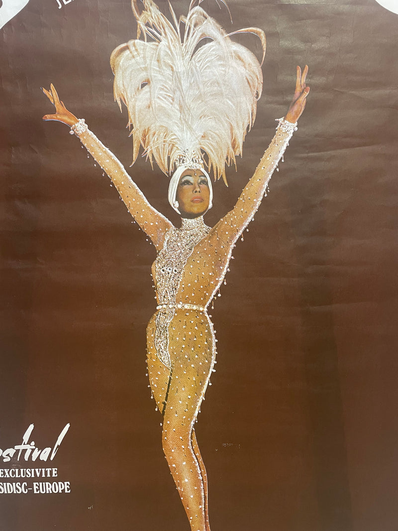 Original Josephine Baker Bobino Poster by Balavoine