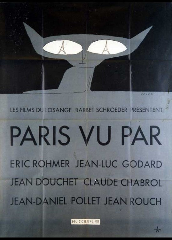 Paris Vu Par Vintage Poster