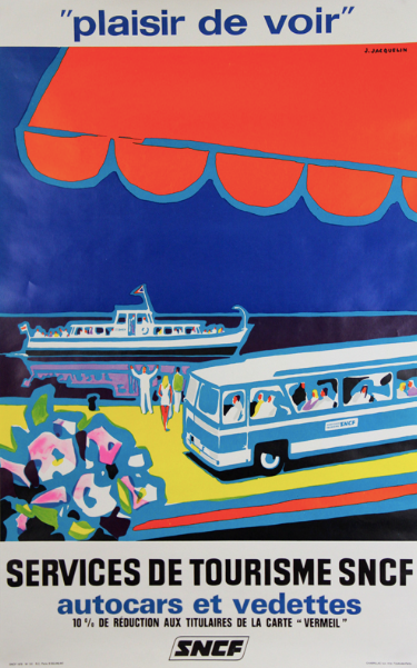 SNCF Service de Tourisme Plaisir de Voir by Jean Jacquelin