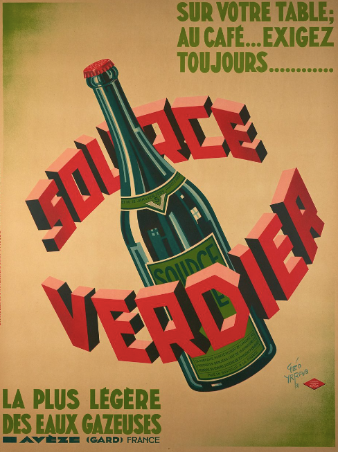 Source Verdier Vintage Poster