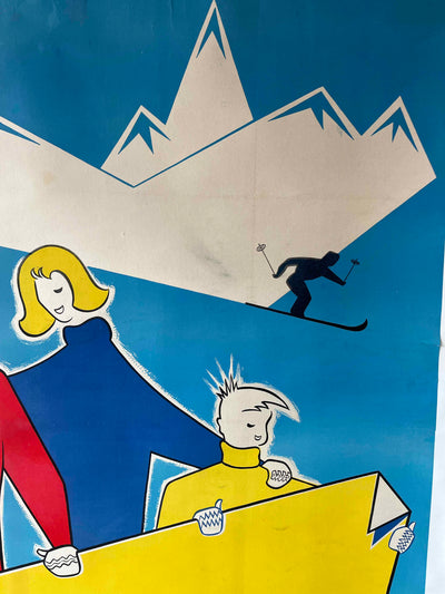 Ski en famille by M. Maillot