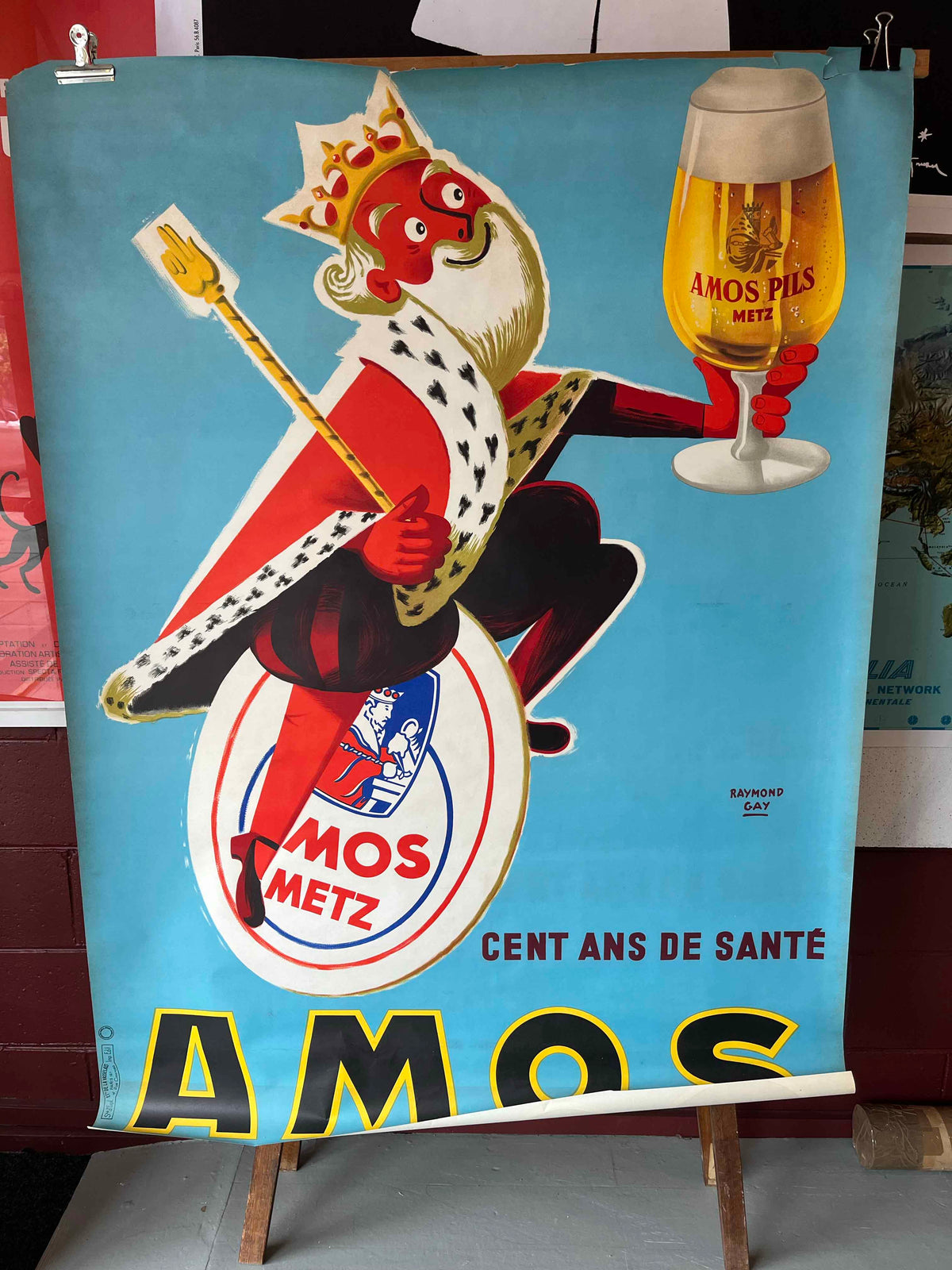 Amos Pils Beer by Raymond Gay