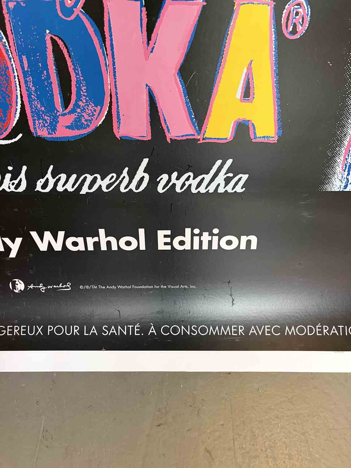 Andy Warhol Absolut Vodka - Original Pop Art Poster - Vintage Posters