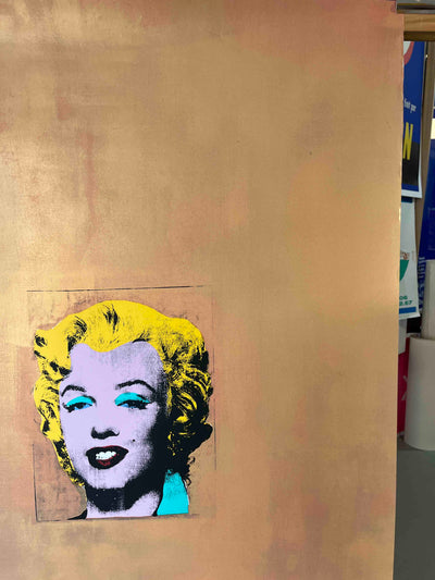 Andy Warhol: Gold Marilyn Monroe - Vintage Posters