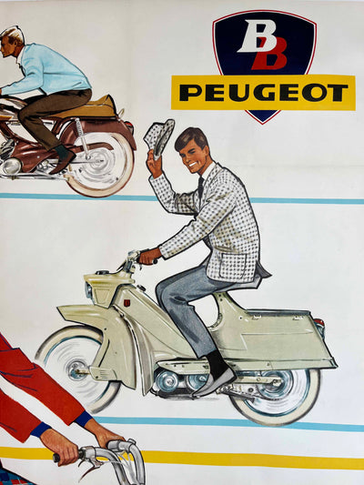 Peugeot Street Scene by Pierre Couronne