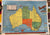 Broadbents 1956 Olympic Torch Relay Map of Australia