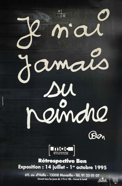 Ben Vautier Exhibition (Grande)