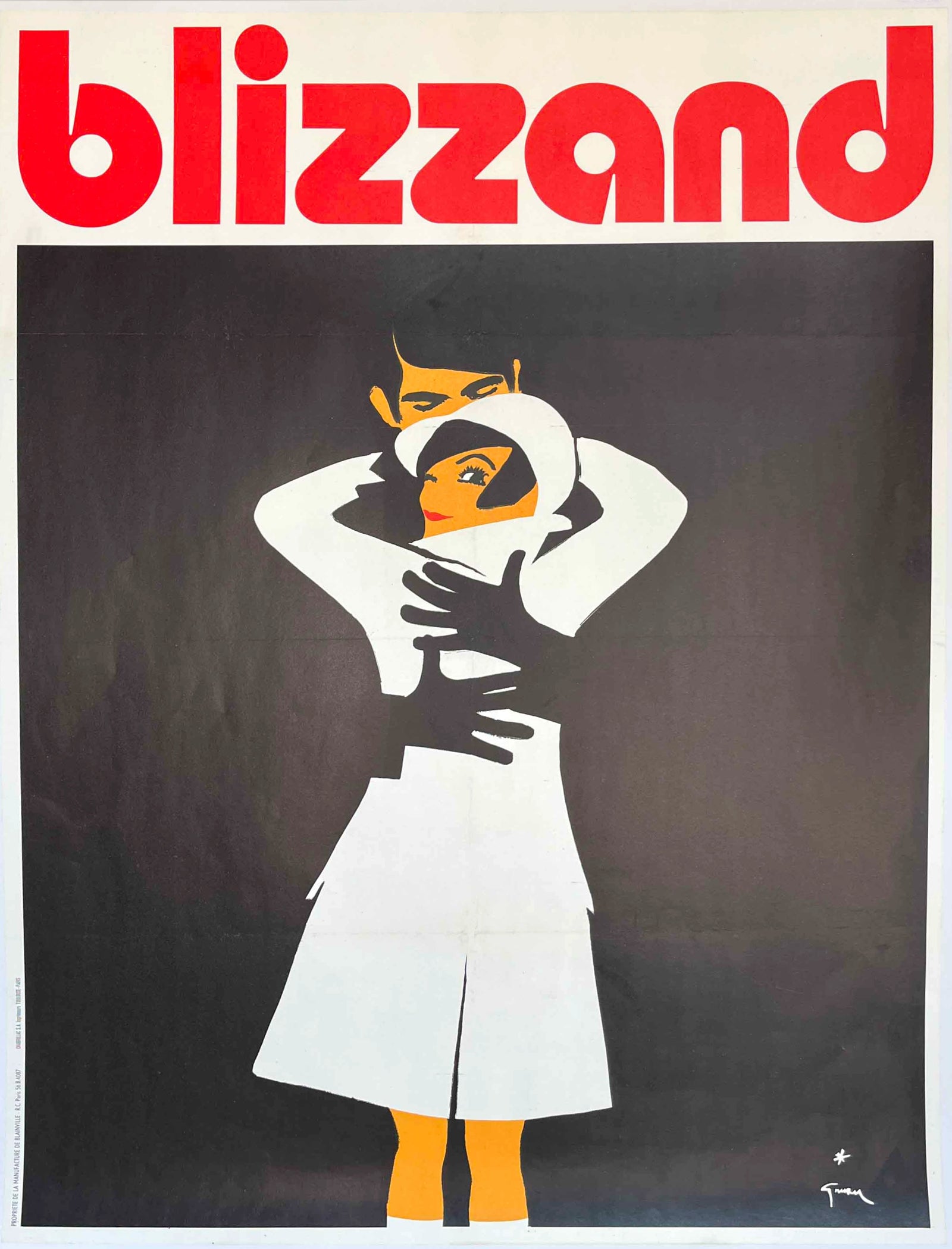 Blizzand Embrace by René Gruau