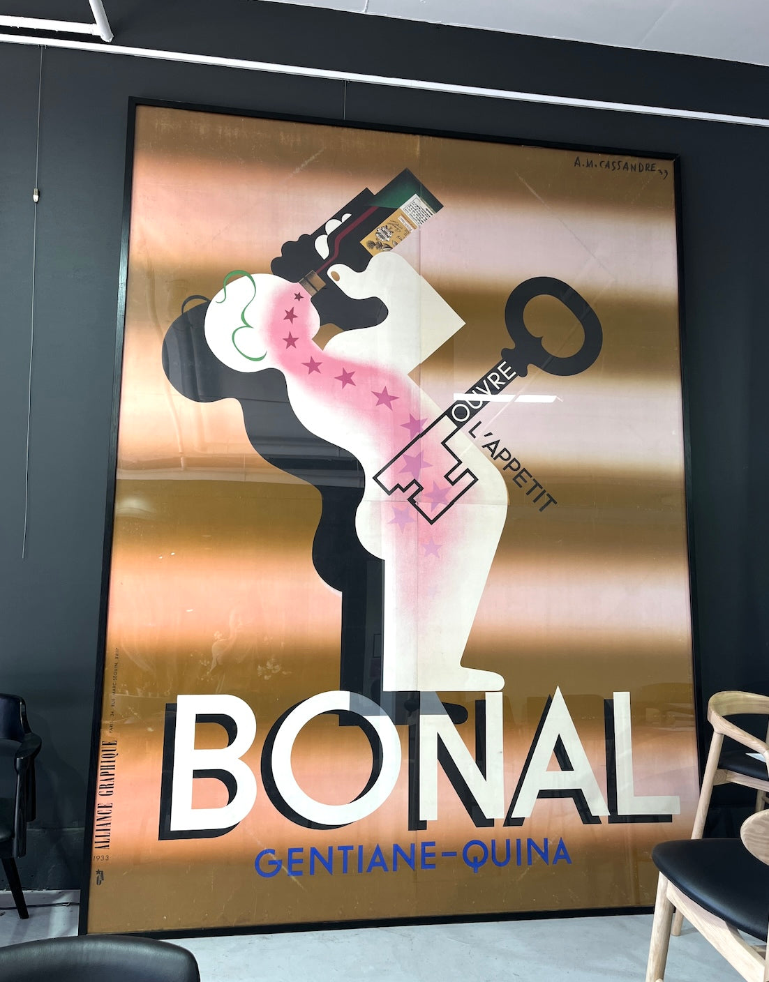 Bonal by Cassandre (Grande) | Framed