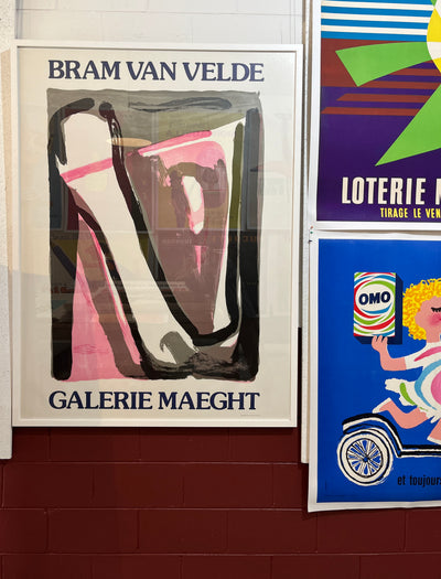 Bram Van Velde, Galerie Maeght | Framed