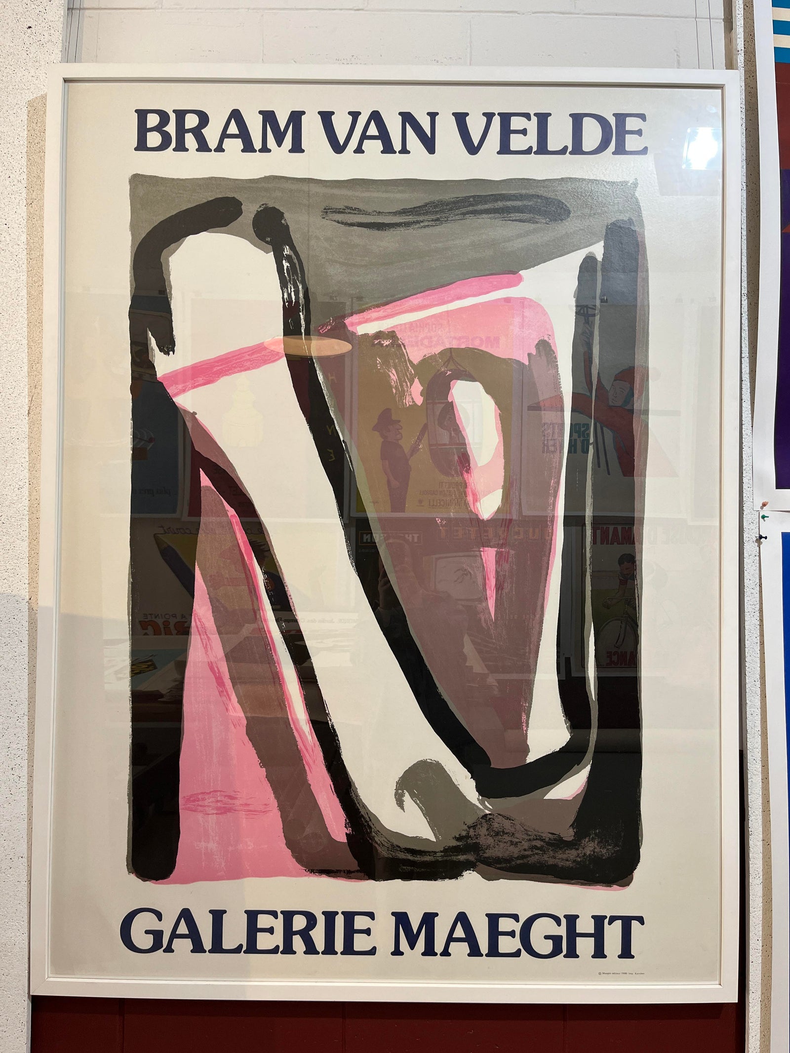 Bram Van Velde, Galerie Maeght | Framed