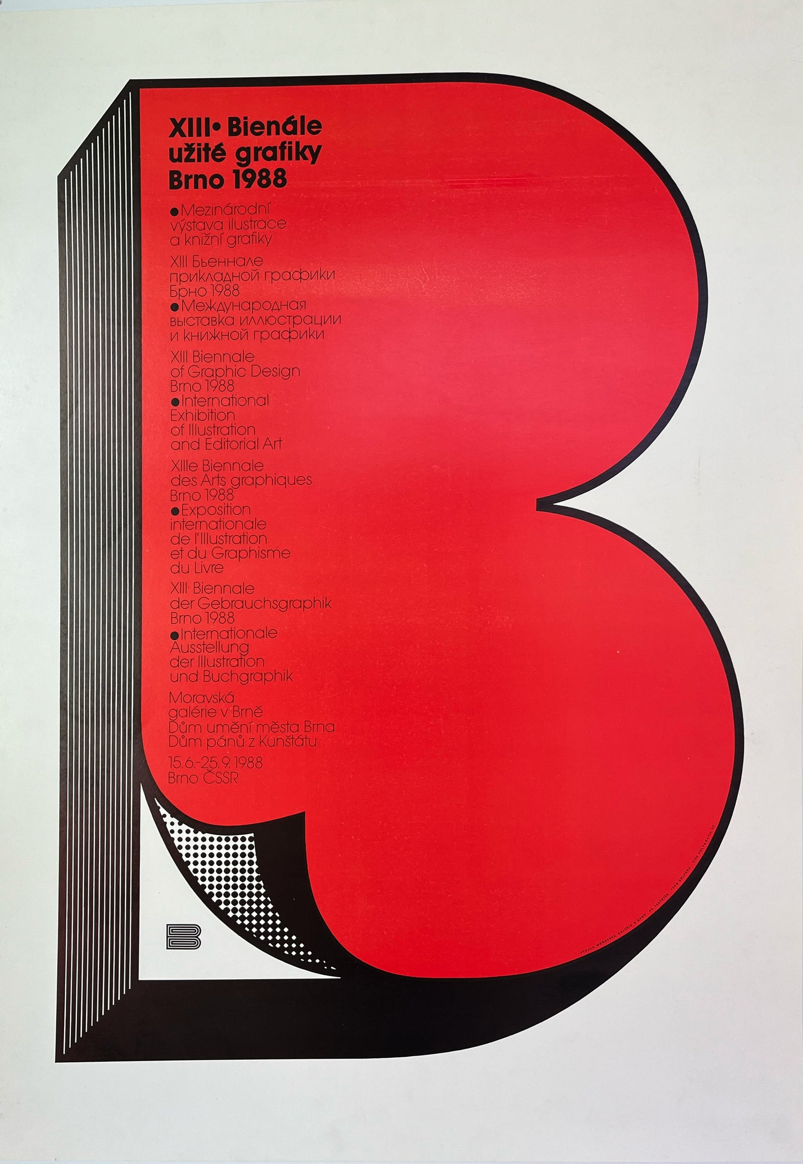 XIII Bienale Užité Grafiky Brno 1988