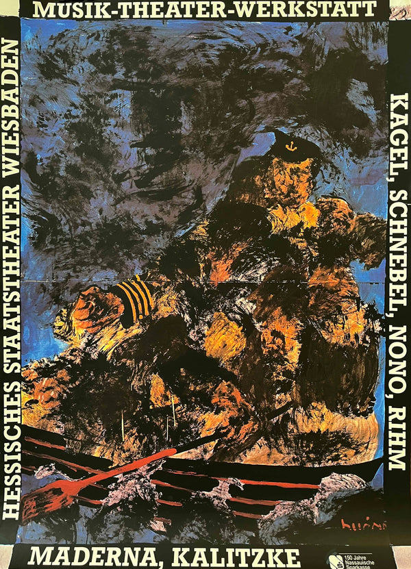 Boris Bućan - Musik Theater Werkstatt 1991 - Poster - Vintage Posters
