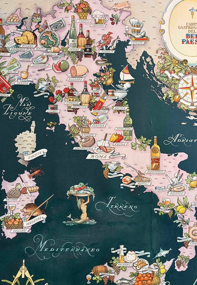 Carta Gastronomica del Bel Paese
